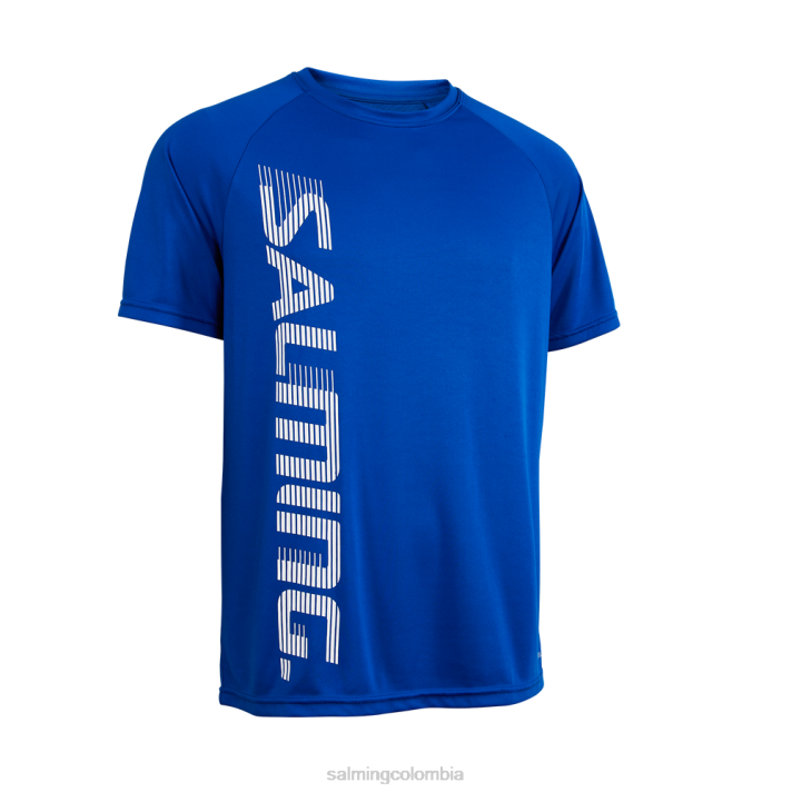 camiseta de entrenamiento 2.0 azul real Salming vestir hombres NH6R13
