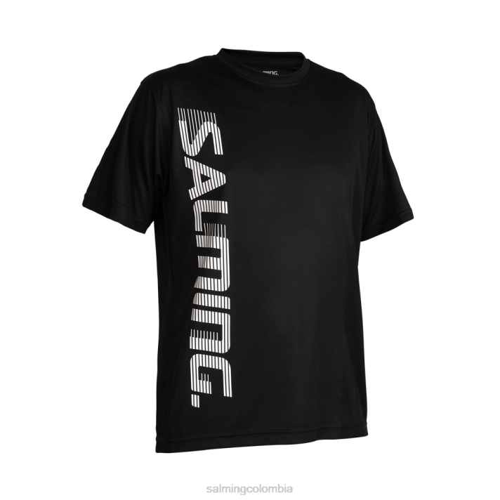 camiseta de entrenamiento 2.0 negro Salming vestir hombres NH6R12