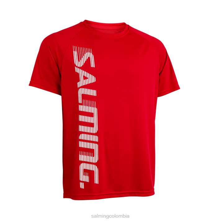 camiseta de entrenamiento 2.0 rojo Salming vestir hombres NH6R14