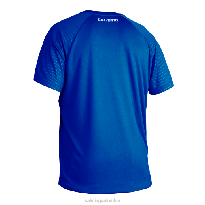 camiseta de juego de granito azul real Salming vestir hombres NH6R7