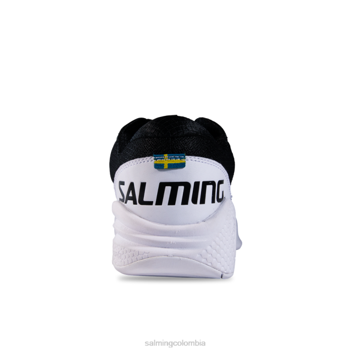 retroceso kobra blanco negro Salming zapatos hombres NH6R6